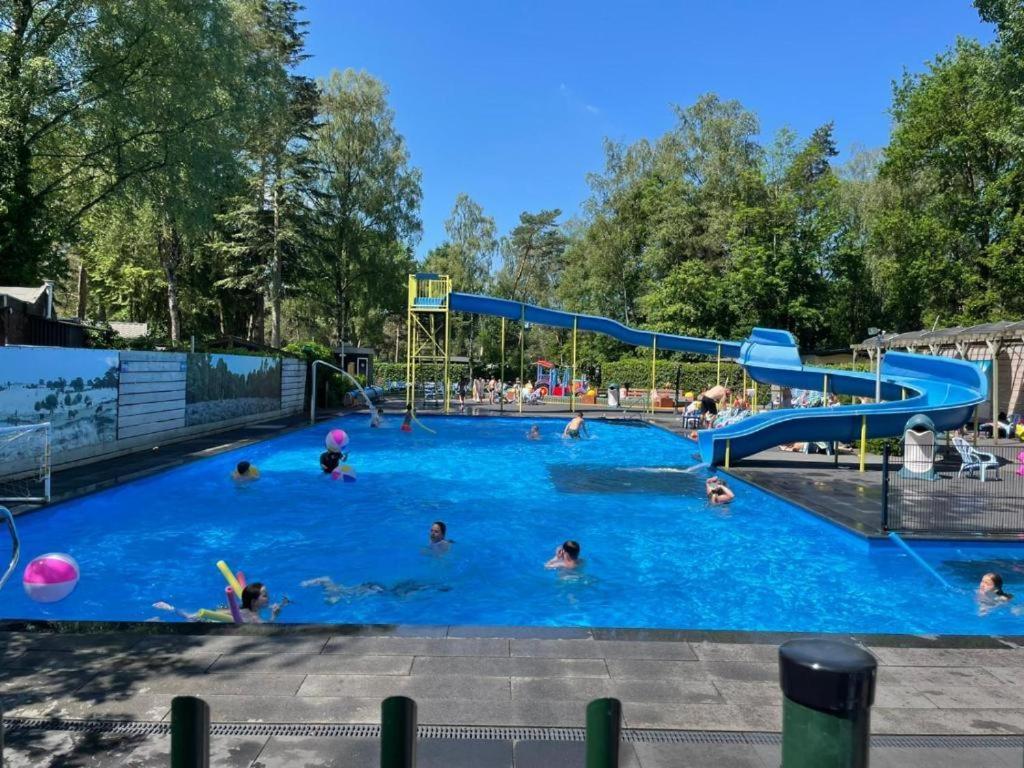 Veluwe Chalet Aan Het Bos - Kids - Pool - Dog Hoenderloo Exteriör bild
